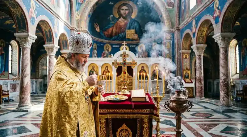 Божественная Литургия святителя Василия Великого Литургия святителя Василия Великого — совершение Божественной службы в православном храме